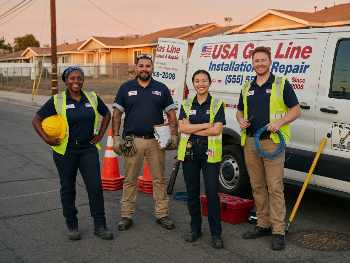 Gas Line Installation company in Rye, TX